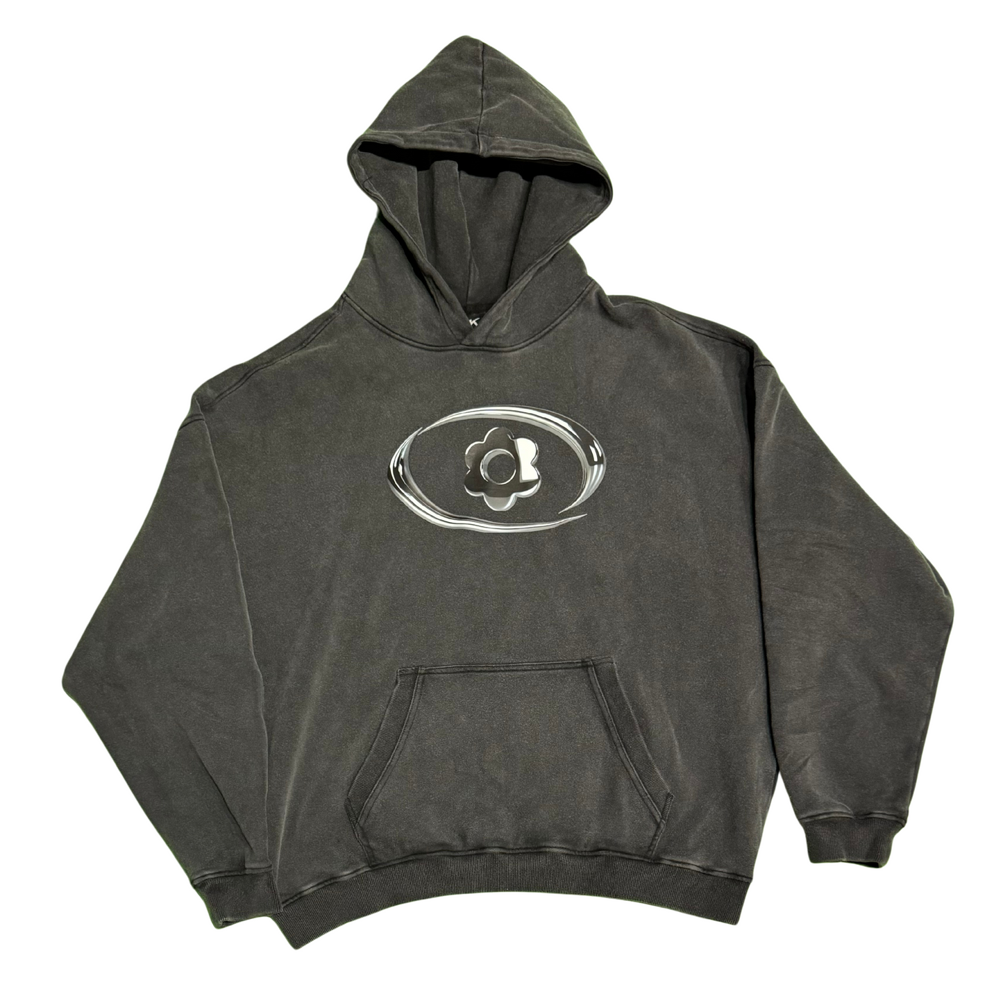 MAGNOLIA HOODIE OVERSIZED IN GREY